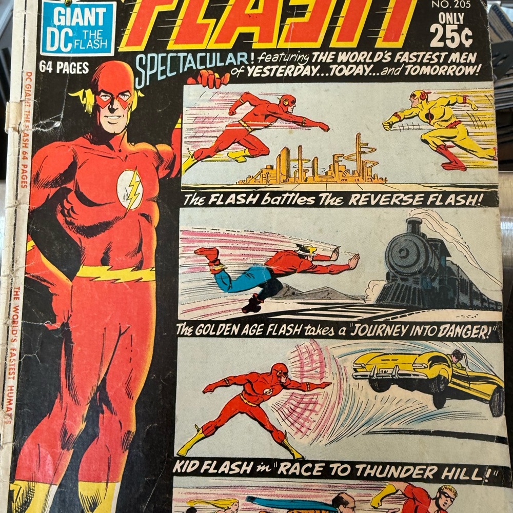 The Flash Giant Comic Book